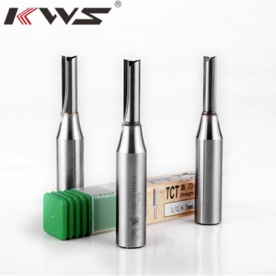 China Straight CNC Router Machine KWS Bit With Bearing For Wood for sale