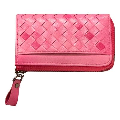 China Gold Zipper Wallet Fashion Product PU Credit Card Holder Leather Wallet For Women for sale