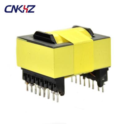 China Horizontal Multi-slot EE19 Boost Transformer CCF Driver LED Light High Frequency Electric Switch Transformer EE/EF Customized for sale