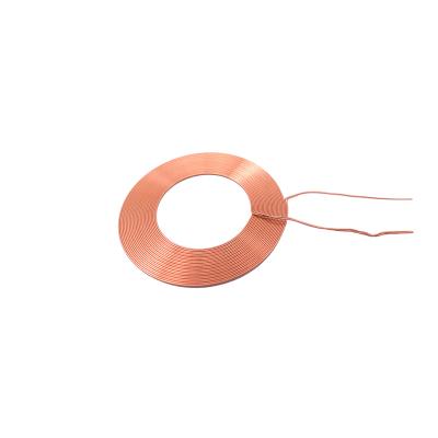 China No Wire Free Charger China Factory Direct Sale Air Core Inductor Wireless Insulation 8mm 10mm Thickness Flat Coil Customized for sale