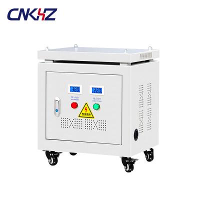 China Portable 50/60Hz step up transformer 220V to 380V single phase 3 pahse for export equipment for sale