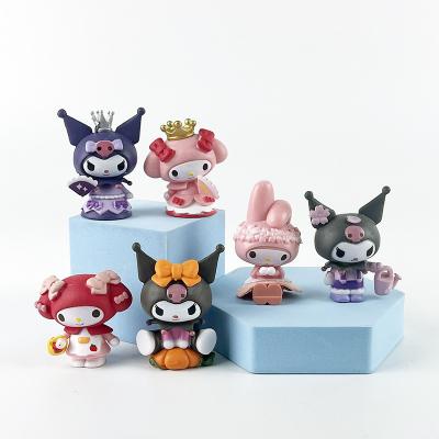 China Cartoon Toy MB1 Japan Anime Sanrio My Melody Kids Toy Home Table Cartoon Kuromi Car Decor Figures Action Figure For Boy for sale