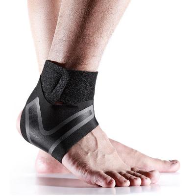 China Breathable Sports Neoprene Ankle Brace Support Adjustable Elastic for Basketball for sale