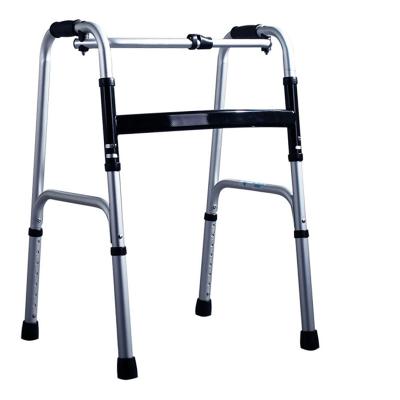 China Ergonomic Handles Push Up 	Stainless Steel Walker For Elderly Handicapped for sale