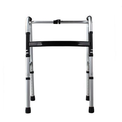 China Medical Adjustable Foldable Elderly Walker Brace High Performance Health Care Walking Aid for sale