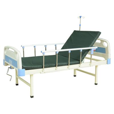 China 2 cranks can be manually adjusted medical equipment bed rails turns the crank of the hospital bed for sale