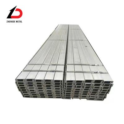 China ASTM Carbon Steel U-kanaal Purlin U-vormige metalen kanaal 200X73X7mm Te koop