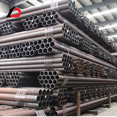 Chine Fabrique directe JIS Standard En 10219 S235jr S355gh Pipe en acier doux sans soudure Tube en acier noir 6m 12m Tube sans soudure en acier au carbone Prix à vendre