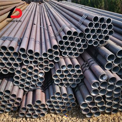 China S235jr S265jr S275jr S335jr S355jr S555 SA 214 Tubos redondos de acero sin costuras de acero al carbono Tubos y tubos negros para estructura Tubos de aceite Tubos de caldera en venta