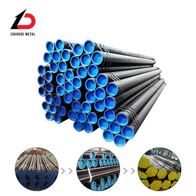 China Pipeline de acero al carbono A106 Grb A53 Grb API 5L X42/X52/X65/X70/X80 A333 tubo sin costura de acero aleado Sch40 Sch80 tubo de gas fluido sin costura en venta