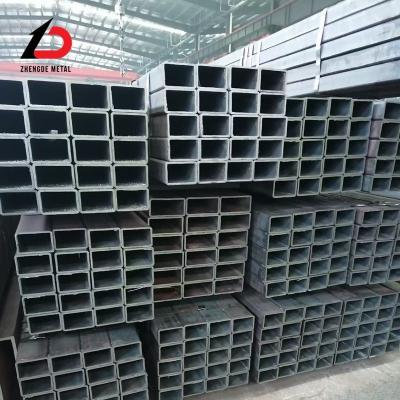 中国 20X20 30X30 50X50 20 Inch 24 Inch 30 Inch Square ERW Welded Low Carbon Pipe Square Hollow Steel Tube Si 販売のため