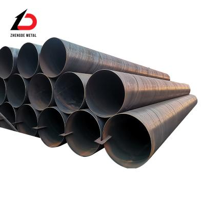 China Metal Building Materials Customized Welded Steel Pipes ERW Carbon Steel Welded Pipe for Construction for sale