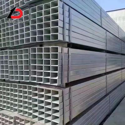 Cina Dimensioni personalizzate in fabbrica 20*20 25*25 30*30 100*100 200*200 20*40 30*40 tubo galvanizzato a caldo tubo quadrato rettangolare in vendita