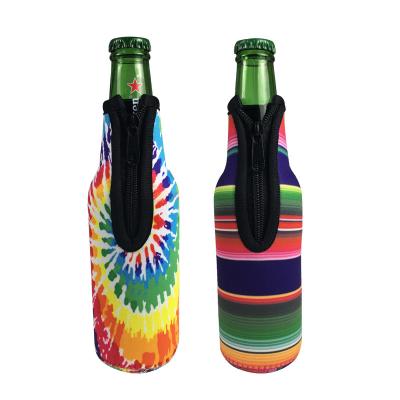 China Waterproof Hot Selling Custom Neoprene Beer Cover For 330ml Glass Bottle Beer for sale