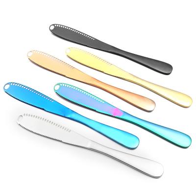 China 2021 Hot Sale Viable 410 Stainless Steel Multifunctional Butter Knife for sale