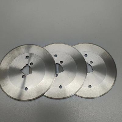 China Food Processing And Packaging Round Blade Slitter Heat Treatment Hardening for sale