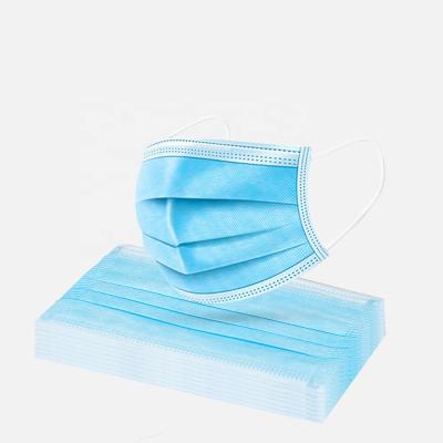 China Protective Public Place Non-Woven Fabric Manufacturing Mouth Wear Civilian Disposable Face Mask Daily Life for sale