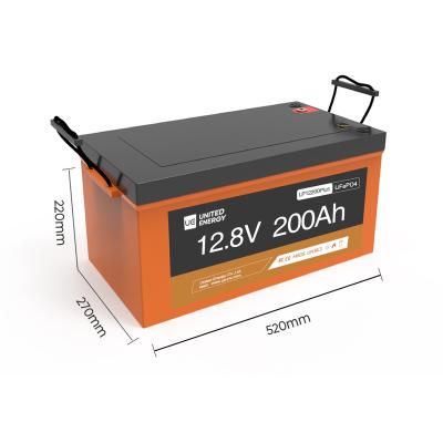 China Electric Power Systems Customized Available 12V 100Ah 200Ah 300Ah 400Ah Lithium Ion Gel Battery Replacement for sale