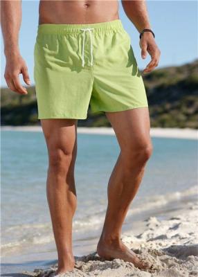 China QUICK DRY Shorts Men's Shorts Single Color Boardshort Fiber Micro Beach Swimming Shorts for sale