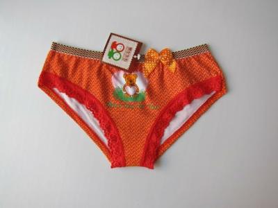 China Antibacterial Cotton Underwear Women With Cartoon Bear Printing for sale