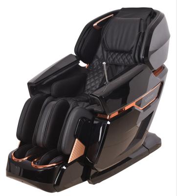 China Hot Sale Luxury Weightlessness System Intelligence 4D Massage Chair Black for sale