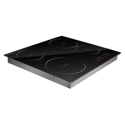 China Wholesale 6400W 4 Commercial Area Built-in Ceramic Electric Cooktops Hobs for sale