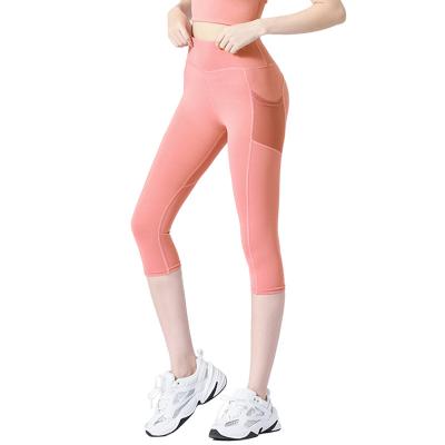 China Breathable Custom Seamless Fitness Workout Leggings Butt Soft Lifting Workout Tights Sport High Waist Seamless Stretch Yoga Pants for sale