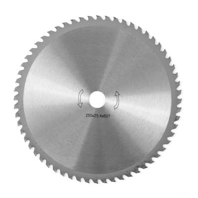 China China Industrial Factory Direct Sale 255Mm Alloy Manganese Grade Cold Wood Circular Saw Blade For Wood Cutting for sale