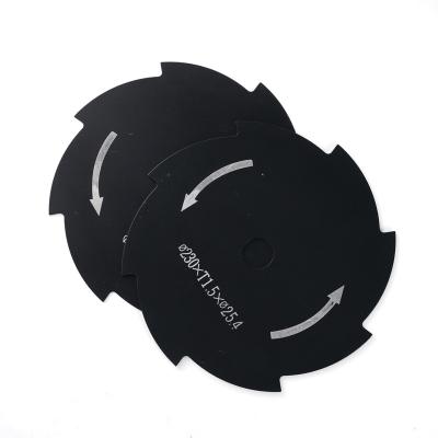 China High Quality Industrial Grade 255Mm Manganese Alloy Grass Cutter Circular Saw Blade For Lawn Mower for sale