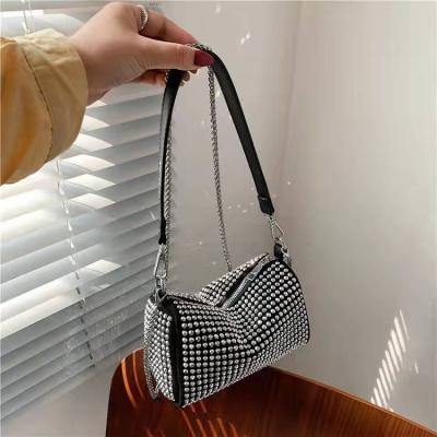 China Other Hot Sale Rivets Handbags 2022 Girls Designer Hand Bags Young Luxury Ladies Nice Famous Rivets Clips For Woman for sale