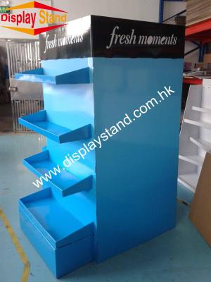 China Custom Printed Cardboard Pallet Display Wal-mart Full Size with Custom Logo for sale