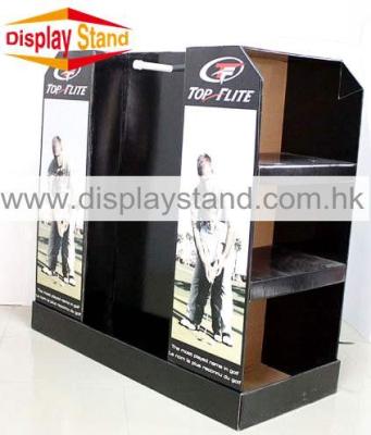 China Full Size Pallet Cosmetic Display Stands in Corrugated cardboard for Clothes for sale