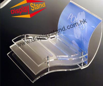 China Creative Counter Clear Acrylic Displays Recyclable for Pands Cosmetic for sale