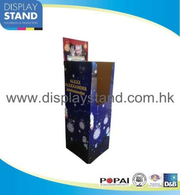 China Customized Temporary Recycled Cardboard Point Of Purchase Displays For Calendars for sale