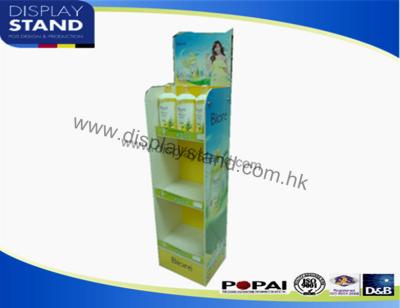 China Acrylic POP Display Stands for Shampoo , Strong Cosmetic Display with Full Color Prining to Retail for sale