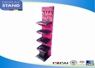 China Pop Display Stand gondola display Rack display Shelf Customized Popular Clear Plastic Nail Polish Display Rack for sale