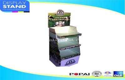 China POS 4c printing floor POP Cardboard Displays for gift product advertising for sale