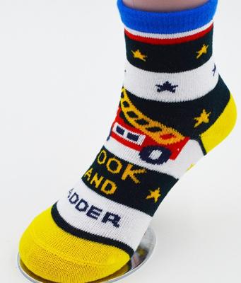 China Colorful design cotton socks for boy for sale