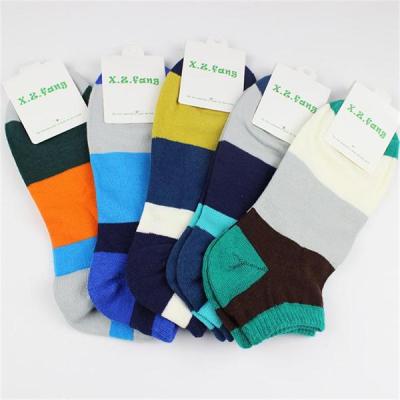 China Screw knitting ankle socks for men for sale