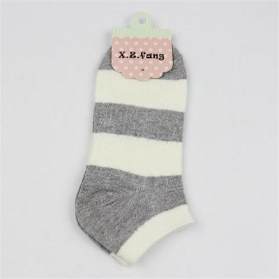 China Fashion striped ankle socks for men for sale