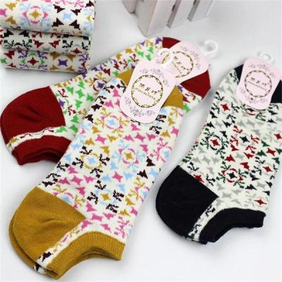 China Fancy design ankle socks for women for sale