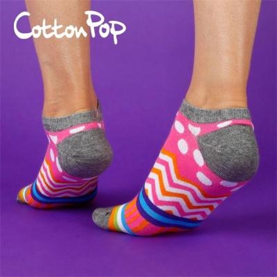 China Colorful design high quality breathable summer AZO-free OEM ship socks for women for sale