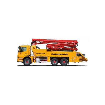 China Factory Putzmeister Large Output Volume Isuzu Used Concrete Pump 36m Concrete Pump Truck for sale