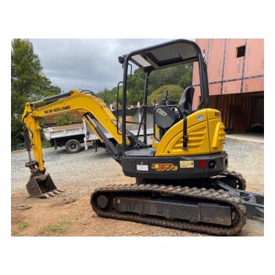 China Hotels 1 Ton Big Digging Power Hydraulic E37C Mini Excavator Contract With Switchable Blade Bucket for sale