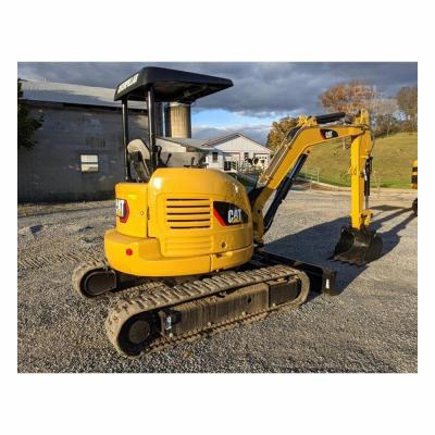 China Construction Material Shops Hot Sale 1.2 Ton CAT Small Size High Digging Mini Excavator Good Condition Power Used for sale