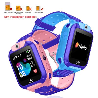 China APP Control Drop Ship Smart Watch For 1.44 Inch 380mAh Anti-lost Reloj Infant Waterproof Smartwatch Children Kids Touch Screen SOS Q12 for sale