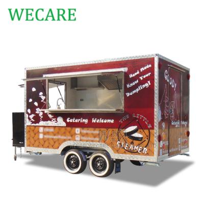 China Seasoning Factory Wecare One Stop Mobile Food Trailer Manufacturers Used Food Truck For USA for sale