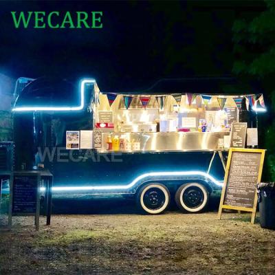 China Retail customized stylish fast food vans foodtruck for sale Europe for sale