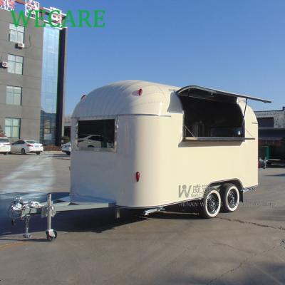 China Cheap mobile bakery food trailer hot dog cart food trailer for sale for sale