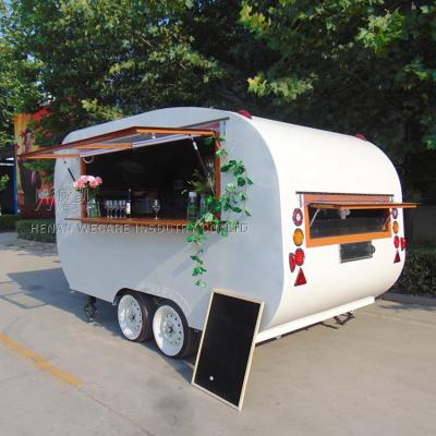 China The Romantic Wedding Mobile Vegetable Processing Plant Food Truck Food Trailer for sale